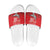 Tuskegee Airmen Red Tails Slide Sandals 332nd Fighter Group WWII Tribute Red Style - Wonder Print Shop