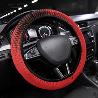 Tuskegee Airmen Red Tails Steering Wheel Cover 332nd Fighter Group WWII Tribute Red Style - Wonder Print Shop