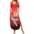 Tuskegee Airmen Red Tails Summer Maxi Dress 332nd Fighter Group WWII Tribute Red Style - Wonder Print Shop