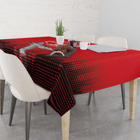 Tuskegee Airmen Red Tails Tablecloth 332nd Fighter Group WWII Tribute Red Style - Wonder Print Shop