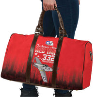 Tuskegee Airmen Red Tails Travel Bag 332nd Fighter Group WWII Tribute Red Style - Wonder Print Shop
