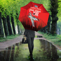 Tuskegee Airmen Red Tails Umbrella 332nd Fighter Group WWII Tribute Red Style - Wonder Print Shop