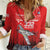 Tuskegee Airmen Red Tails Women Casual Shirt 332nd Fighter Group WWII Tribute Red Style - Wonder Print Shop