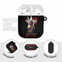Tuskegee Airmen Red Tails AirPods Case African American Pilots Heritage Black Style - Wonder Print Shop