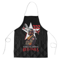 Tuskegee Airmen Red Tails Apron African American Pilots Heritage Black Style - Wonder Print Shop
