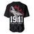 Tuskegee Airmen Red Tails Baseball Jersey African American Pilots Heritage Black Style - Wonder Print Shop