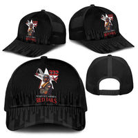 Tuskegee Airmen Red Tails Baseball Net Cap African American Pilots Heritage Black Style - Wonder Print Shop