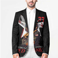 Tuskegee Airmen Red Tails Blazer African American Pilots Heritage Black Style - Wonder Print Shop