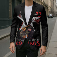 Tuskegee Airmen Red Tails Blazer African American Pilots Heritage Black Style - Wonder Print Shop