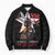 Tuskegee Airmen Red Tails Bomber Puffer Jacket African American Pilots Heritage Black Style - Wonder Print Shop