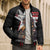 Tuskegee Airmen Red Tails Bomber Puffer Jacket African American Pilots Heritage Black Style - Wonder Print Shop