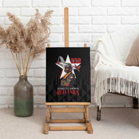 Tuskegee Airmen Red Tails Canvas Wall Art African American Pilots Heritage Black Style - Wonder Print Shop