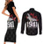 Tuskegee Airmen Red Tails Couples Matching Short Sleeve Bodycon Dress and Long Sleeve Button Shirt African American Pilots Heritage Black Style - Wonder Print Shop