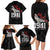 Tuskegee Airmen Red Tails Family Matching Long Sleeve Bodycon Dress and Hawaiian Shirt African American Pilots Heritage Black Style - Wonder Print Shop