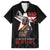 Tuskegee Airmen Red Tails Family Matching Off The Shoulder Long Sleeve Dress and Hawaiian Shirt African American Pilots Heritage Black Style - Wonder Print Shop
