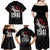 Tuskegee Airmen Red Tails Family Matching Off Shoulder Maxi Dress and Hawaiian Shirt African American Pilots Heritage Black Style - Wonder Print Shop