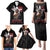 Tuskegee Airmen Red Tails Family Matching Puletasi and Hawaiian Shirt African American Pilots Heritage Black Style - Wonder Print Shop