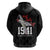 Tuskegee Airmen Red Tails Hoodie African American Pilots Heritage Black Style - Wonder Print Shop