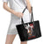 Tuskegee Airmen Red Tails Leather Tote Bag African American Pilots Heritage Black Style - Wonder Print Shop