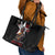 Tuskegee Airmen Red Tails Leather Tote Bag African American Pilots Heritage Black Style - Wonder Print Shop