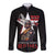 Tuskegee Airmen Red Tails Long Sleeve Button Shirt African American Pilots Heritage Black Style - Wonder Print Shop