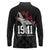 Tuskegee Airmen Red Tails Long Sleeve Polo Shirt African American Pilots Heritage Black Style - Wonder Print Shop