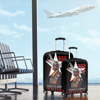 Tuskegee Airmen Red Tails Luggage Cover African American Pilots Heritage Black Style - Wonder Print Shop