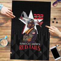 Tuskegee Airmen Red Tails Puzzle African American Pilots Heritage Black Style - Wonder Print Shop