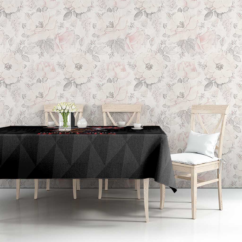 Tuskegee Airmen Red Tails Tablecloth African American Pilots Heritage Black Style - Wonder Print Shop