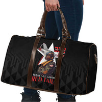 Tuskegee Airmen Red Tails Travel Bag African American Pilots Heritage Black Style - Wonder Print Shop