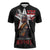 Tuskegee Airmen Red Tails Zipper Polo Shirt African American Pilots Heritage Black Style - Wonder Print Shop