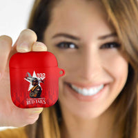 Tuskegee Airmen Red Tails AirPods Case African American Pilots Heritage Red Style - Wonder Print Shop