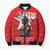 Tuskegee Airmen Red Tails Bomber Puffer Jacket African American Pilots Heritage Red Style - Wonder Print Shop