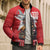 Tuskegee Airmen Red Tails Bomber Puffer Jacket African American Pilots Heritage Red Style - Wonder Print Shop