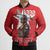 Tuskegee Airmen Red Tails Bomber Puffer Jacket African American Pilots Heritage Red Style - Wonder Print Shop