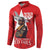 Tuskegee Airmen Red Tails Button Sweatshirt African American Pilots Heritage Red Style - Wonder Print Shop