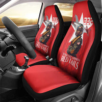 Tuskegee Airmen Red Tails Car Seat Cover African American Pilots Heritage Red Style - Wonder Print Shop