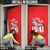 Tuskegee Airmen Red Tails Door Cover African American Pilots Heritage Red Style - Wonder Print Shop