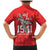 Tuskegee Airmen Red Tails Family Matching Mermaid Dress and Hawaiian Shirt African American Pilots Heritage Red Style - Wonder Print Shop