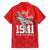 Tuskegee Airmen Red Tails Family Matching Off Shoulder Short Dress and Hawaiian Shirt African American Pilots Heritage Red Style - Wonder Print Shop
