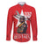 Tuskegee Airmen Red Tails Family Matching Off Shoulder Short Dress and Hawaiian Shirt African American Pilots Heritage Red Style - Wonder Print Shop
