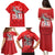Tuskegee Airmen Red Tails Family Matching Puletasi and Hawaiian Shirt African American Pilots Heritage Red Style - Wonder Print Shop