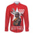 Tuskegee Airmen Red Tails Family Matching Puletasi and Hawaiian Shirt African American Pilots Heritage Red Style - Wonder Print Shop