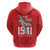 Tuskegee Airmen Red Tails Hoodie African American Pilots Heritage Red Style - Wonder Print Shop