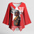 Tuskegee Airmen Red Tails Kimono Sleeve Blouse African American Pilots Heritage Red Style - Wonder Print Shop