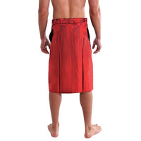Tuskegee Airmen Red Tails Lavalava African American Pilots Heritage Red Style - Wonder Print Shop