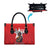 Tuskegee Airmen Red Tails Leather Bag African American Pilots Heritage Red Style - Wonder Print Shop