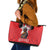 Tuskegee Airmen Red Tails Leather Tote Bag African American Pilots Heritage Red Style - Wonder Print Shop
