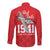 Tuskegee Airmen Red Tails Long Sleeve Button Shirt African American Pilots Heritage Red Style - Wonder Print Shop