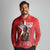 Tuskegee Airmen Red Tails Long Sleeve Polo Shirt African American Pilots Heritage Red Style - Wonder Print Shop